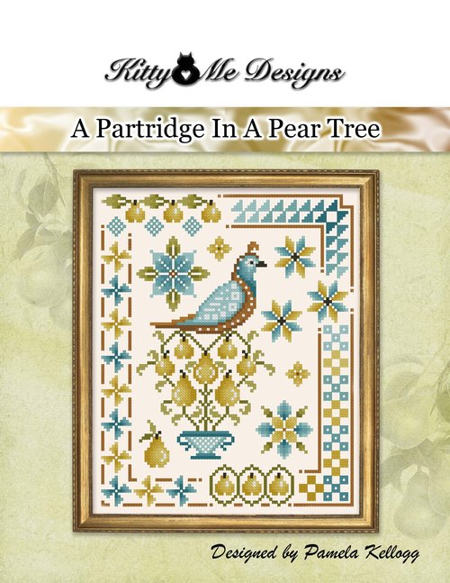 A Partridge In A Pear Tree - Christmas Cross Stitch Pattern