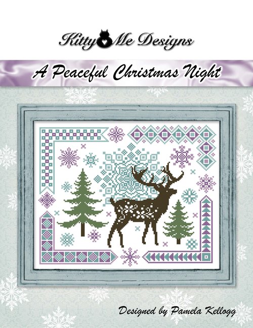 A Peaceful Christmas Night - Cross Stitch Pattern