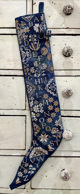 Quaker Stocking - Cross Stitch Pattern