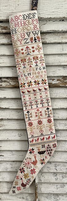 A Pennsylvania-German Stocking - Cross Stitch Pattern