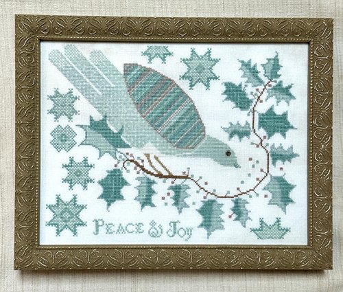 Peace and Joy - Christmas Cross Stitch Pattern
