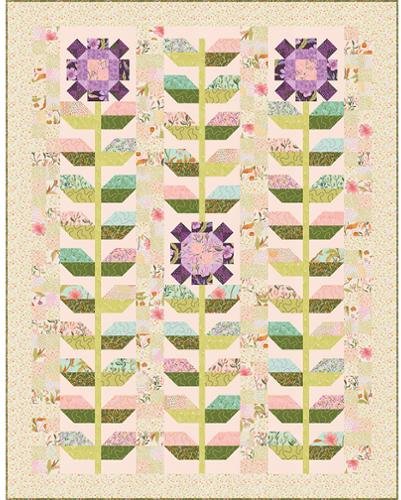 Floral Fondant - Quilt Kit