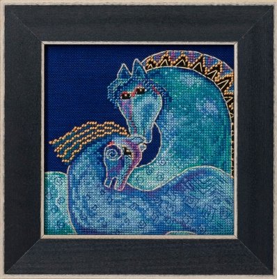 Mediterranean Mares (Aida) - Cross Stitch Kit