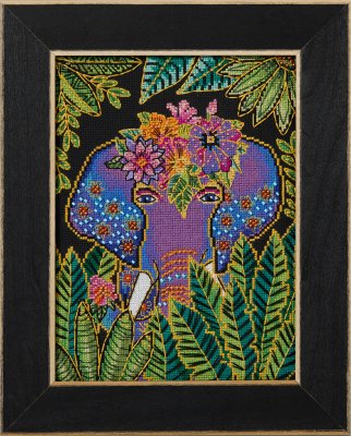 Elephant (Aida) - Cross Stitch Kit