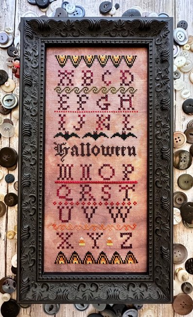 Halloween Band Sampler - Cross Stitch Pattern