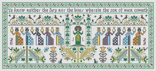 Wise & Foolish - Cross Stitch Pattern