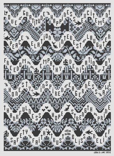 Waves of Emotion - Cross Stitch Pattern