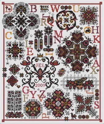 Pigalle - Cross Stitch Pattern