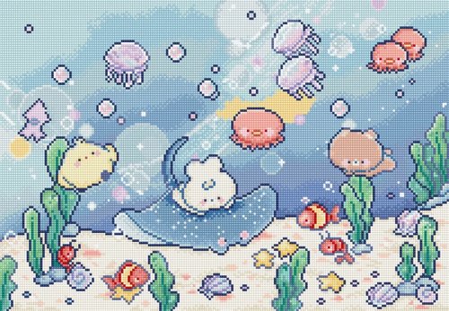 Under the Sea - Cross Stitch Kit 