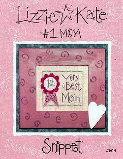 #1 Mom - Cross Stitch Pattern