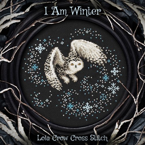 I am Winter - Cross Stitch Pattern