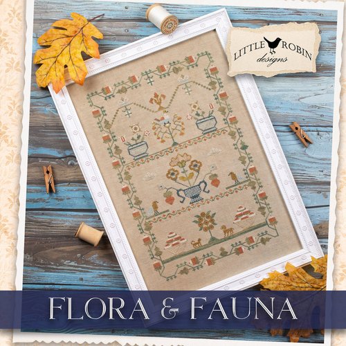 Flora and Fauna - Cross Stitch Pattern