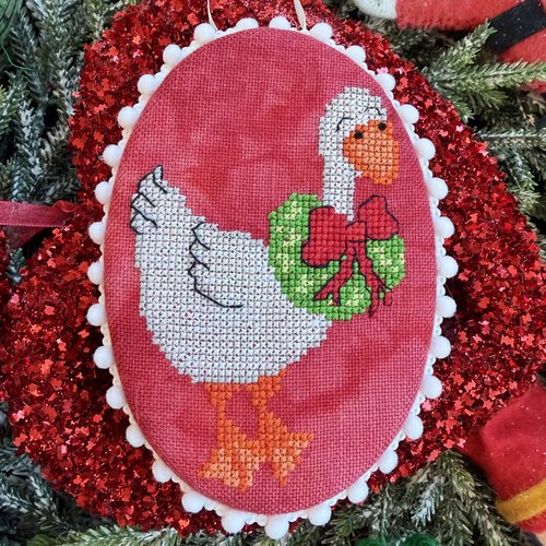Jolly Goose - Christmas Cross Stitch Pattern