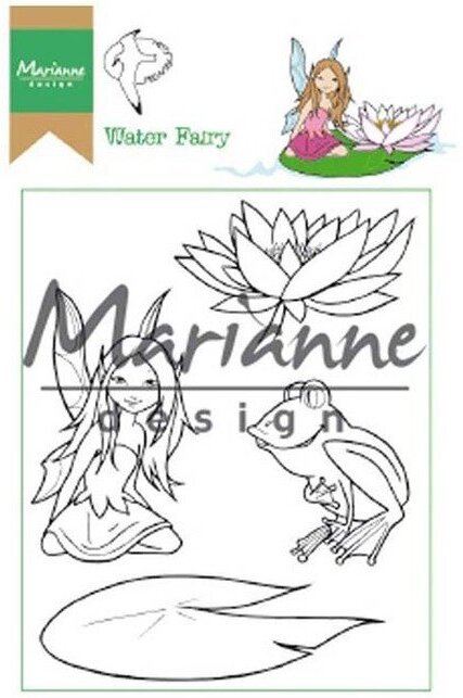 Hetty's Water Fairy - Marianne Design Clear Stamp