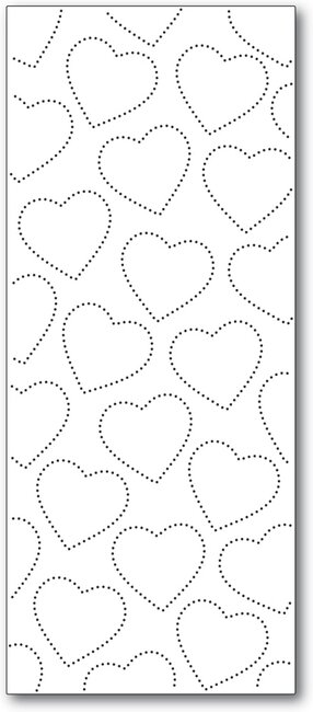 Slim Pinpoint Heart Plate - Craft Die