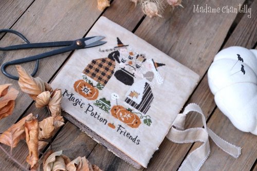 Potions Friends - Halloween Cross Stitch Pattern