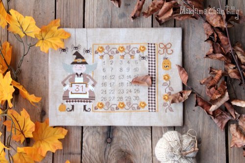 Halloween Countdown - Cross Stitch Pattern