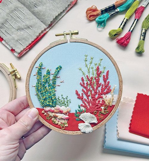 Under The Sea - 3D Embroidery Kit
