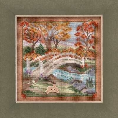 Foot Bridge - Beaded Cross Stitch Kit