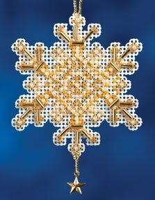 Gold Crystal - Beaded Cross Stitch Kit