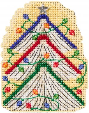Book Tree - Beaded Christmas Cross Stitch Kit