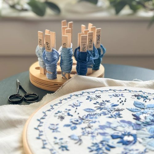 Floss Round For Small Clothespins