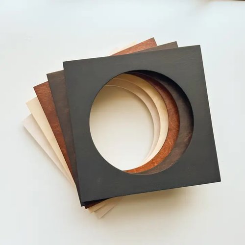 Modern Embroidery Hoop Frame For 8" Square Hoop Natural