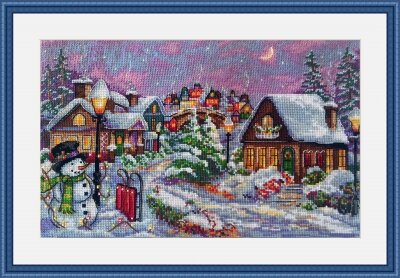 Christmas Night - Cross Stitch Kit