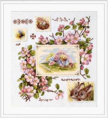 Spring Sampler - Cross Stitch Kit