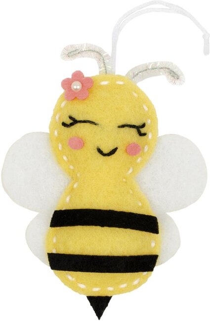 Bee - Felt Ornament Kit