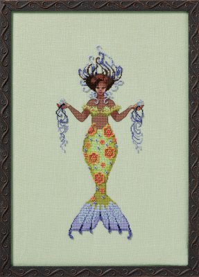 Belize Mermaid - Cross Stitch Pattern