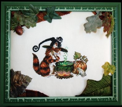 Le Charabosse - Halloween Cross Stitch Pattern