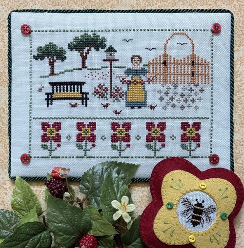 Garden Party - Cross Stitch Pattern