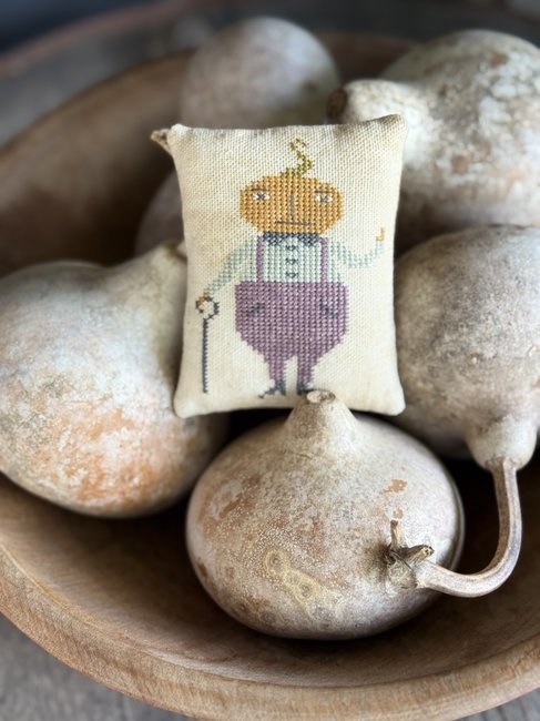 Pumpkin Pete - Thanksgiving Cross Stitch Pattern
