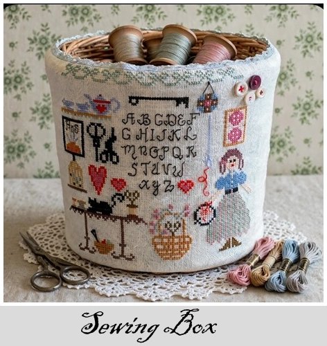 Sewing Box - Cross Stitch Pattern