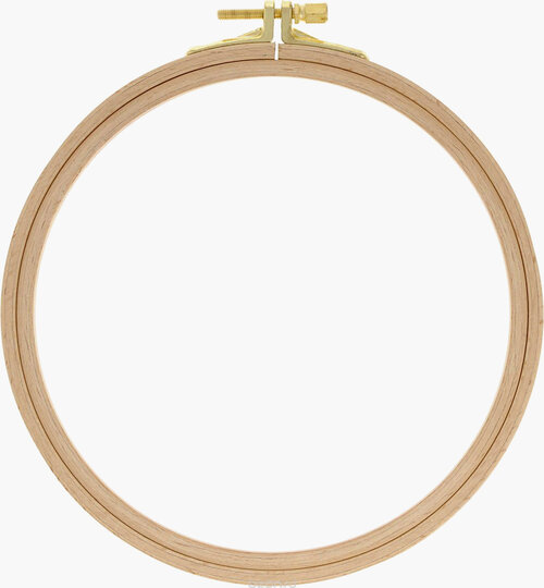 Turkish Screwed Wood Embroidery Hoop - Thick 8.7"