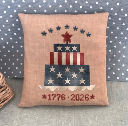 Baked in Freedom - Patriotic Cross Stitch Pattern
