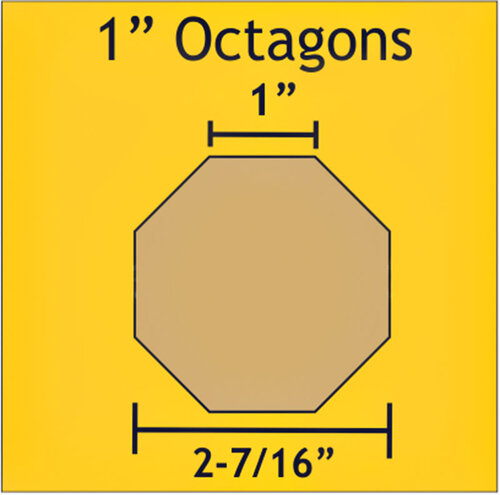 Octagon 1" 50pcs for English Paper Piecing