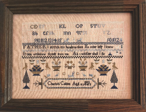 Charlott Collins - 1863  - Cross Stitch Pattern