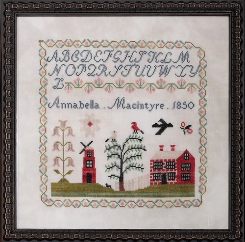 Annabella Mcintyre - 1850 - Cross Stitch Pattern