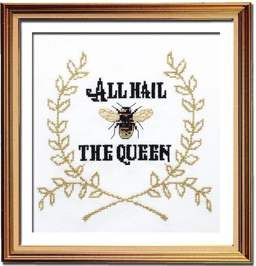 Queen Bee - Cross Stitch Pattern