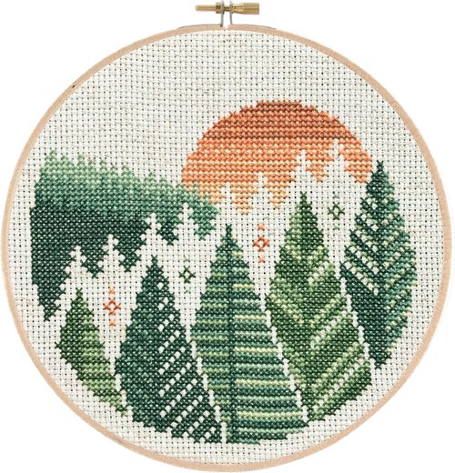 Northern Forests - Cross Stitch Pattern
