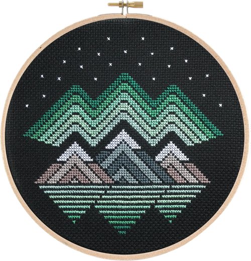 Northern Lights - Cross Stitch Pattern