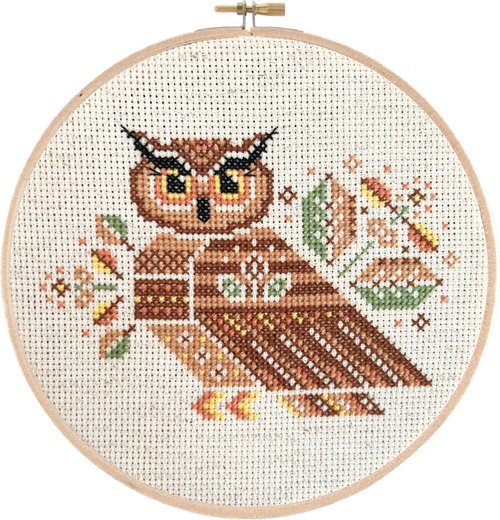 Autumn Owl - Cross Stitch Pattern