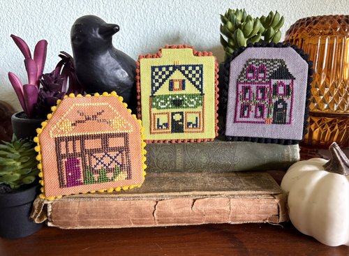 Petal Prairie Village: Halloween - Cross Stitch Pattern