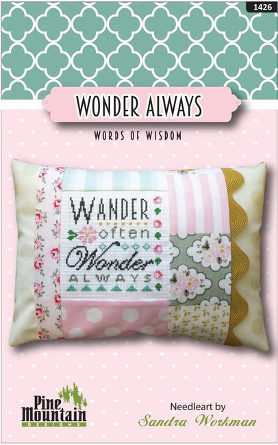 Wonder Always Pillow - Cross Stitch Kit