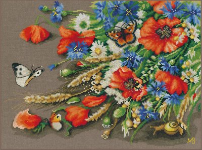 Treasures of the Meadow - Cross Stitch Kit