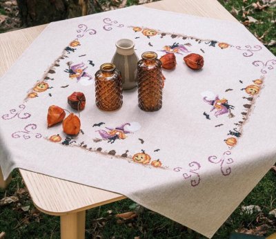Halloween Tablecloth - Embroidery Kit