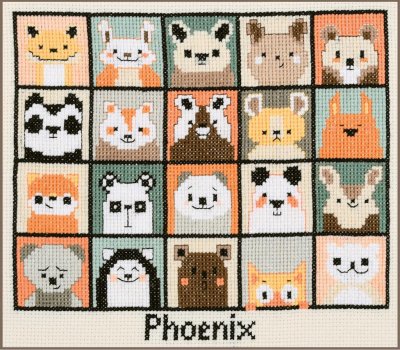 Animal Portraits - Cross Stitch Kit