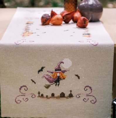 Halloween Table Runner - Embroidery Kit